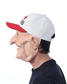 Amazon.com: Zagone B9 Mask, Old Man, Bingo Baseball Cap